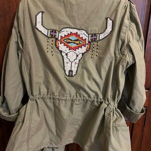 USRL Olive Green Military Jacket